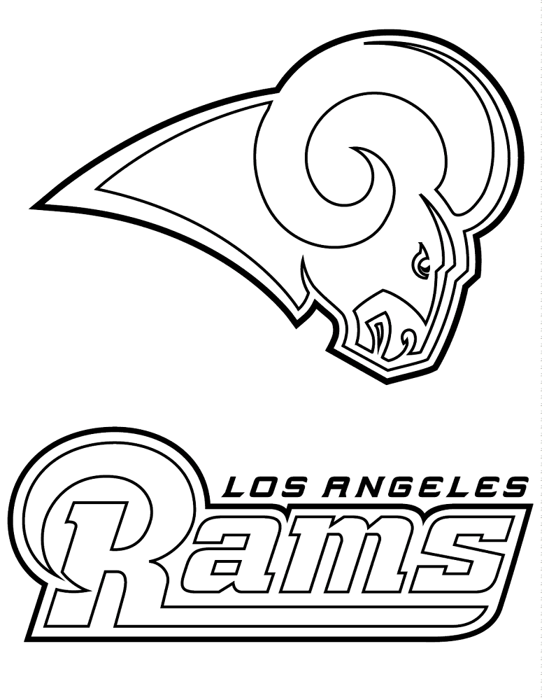 Desenho de Super Bowl Sunday para colorir e imprimir: número 6