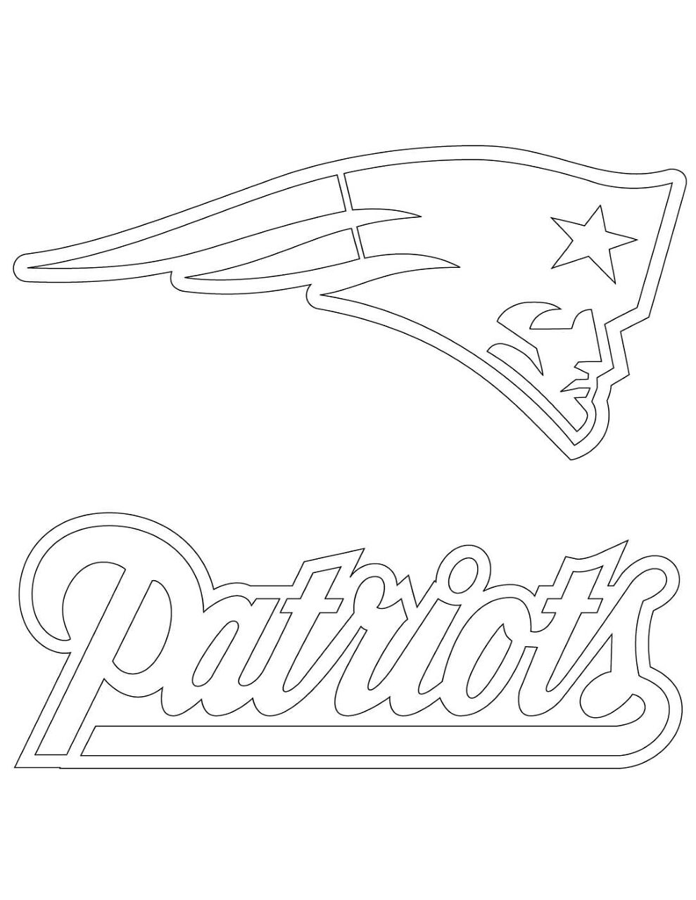 Desenho de Super Bowl Sunday para colorir e imprimir: número 8