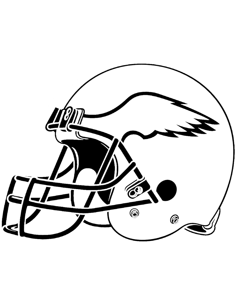 Desenho de Super Bowl Sunday para colorir e imprimir: número 9