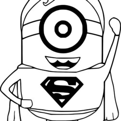 Desenho de Superman para colorir e imprimir: número 5