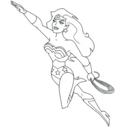 Desenho de Superman para colorir e imprimir: número 12