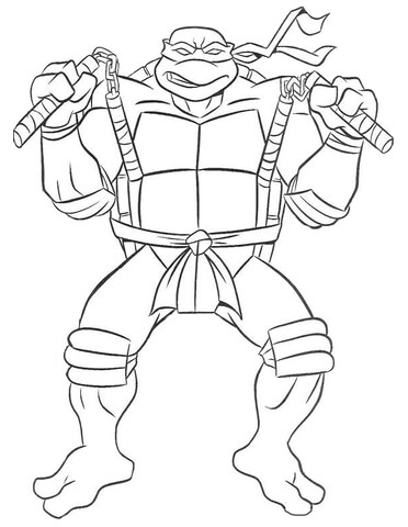 Desenho de Tartaruga para colorir