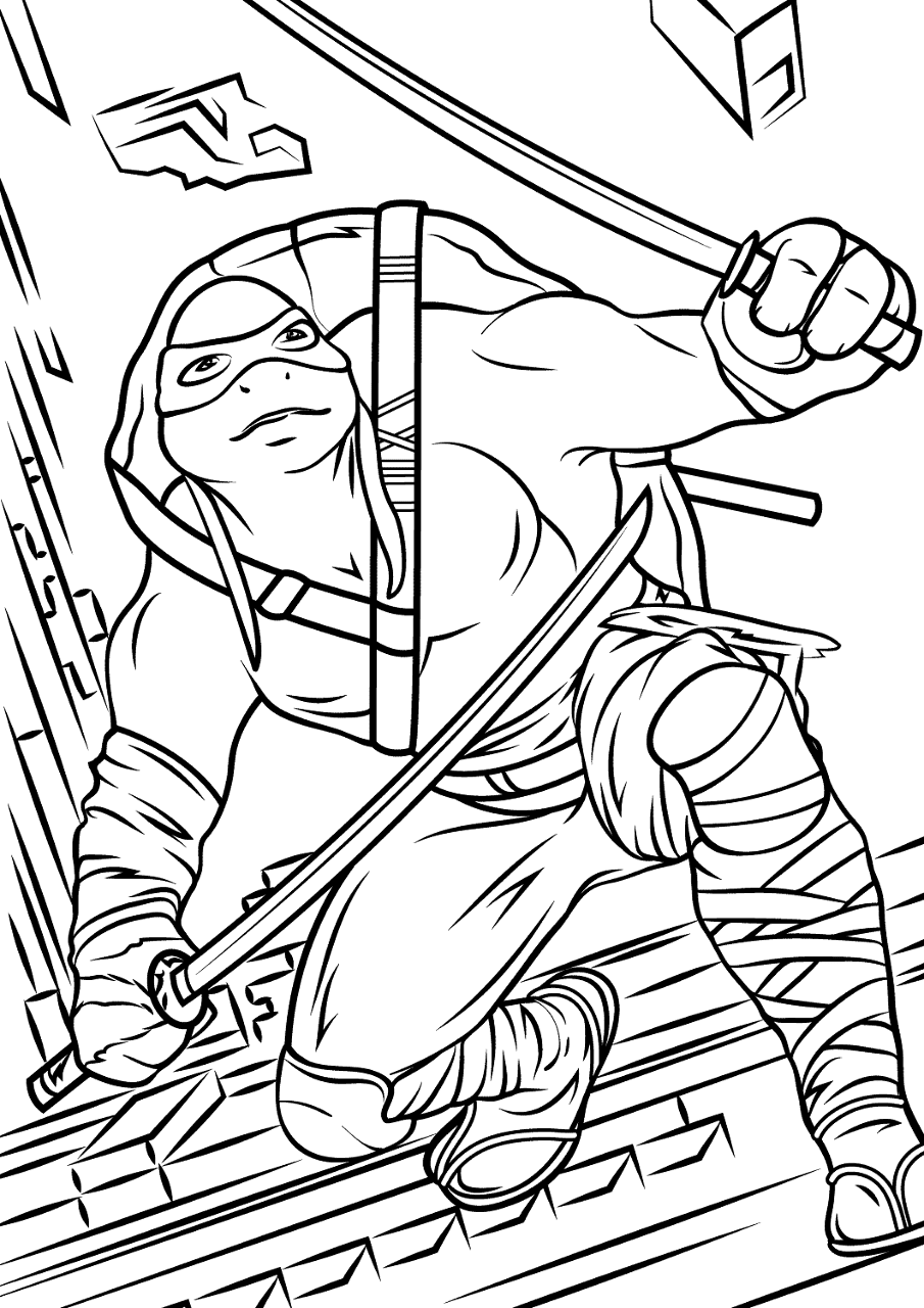 Desenho de Tartaruga para colorir