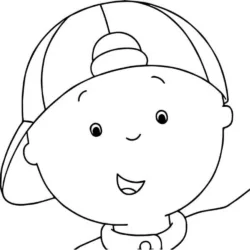 Desenho de Teletubbies para colorir e imprimir: número 1