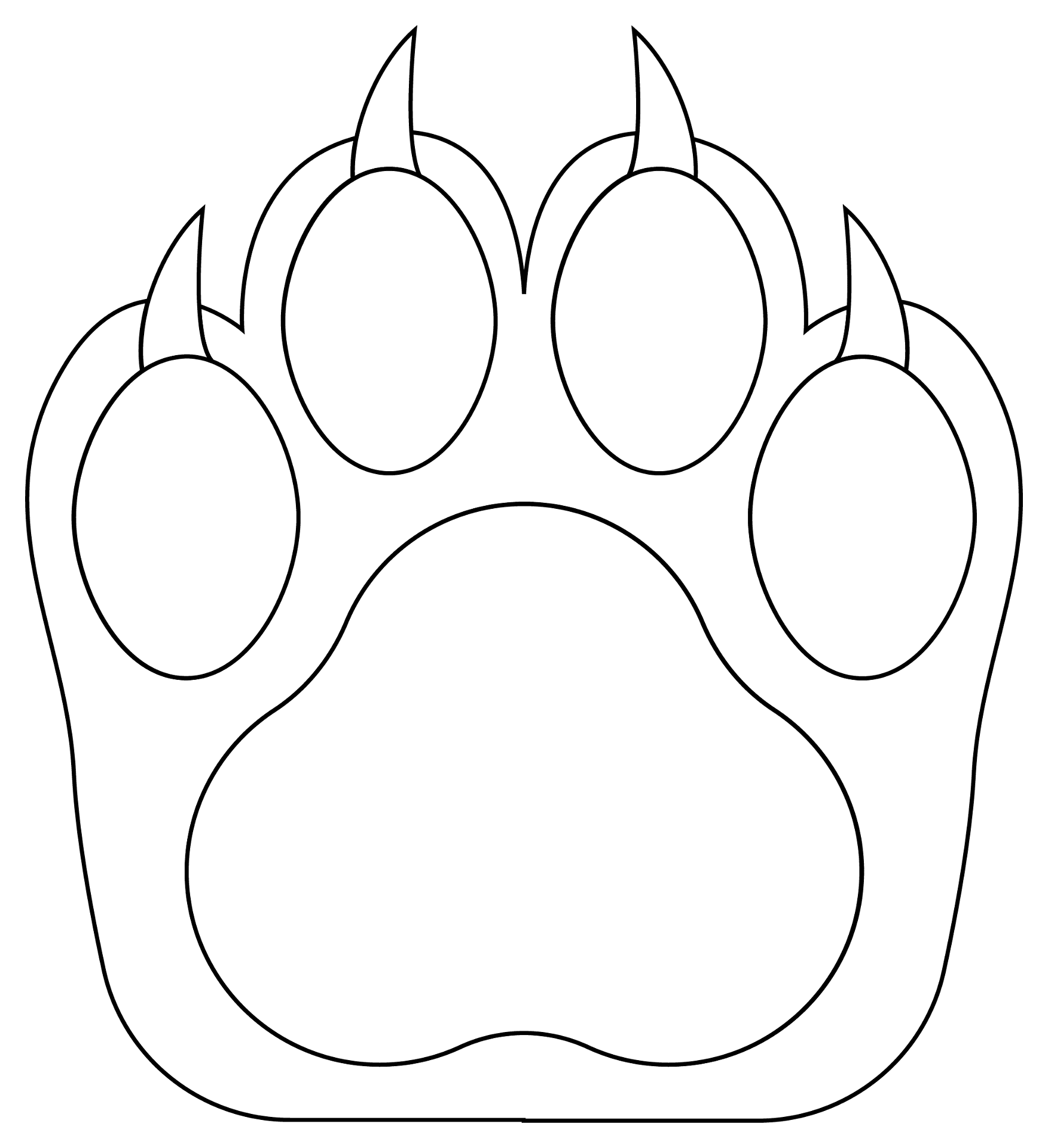 Desenho de Tigres para colorir