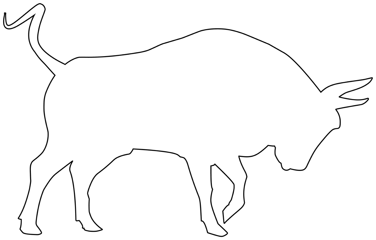 Desenho de Touros para colorir