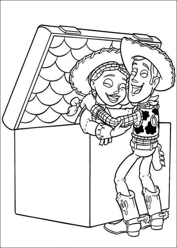 Desenho de Toy Story para colorir e imprimir: número 13