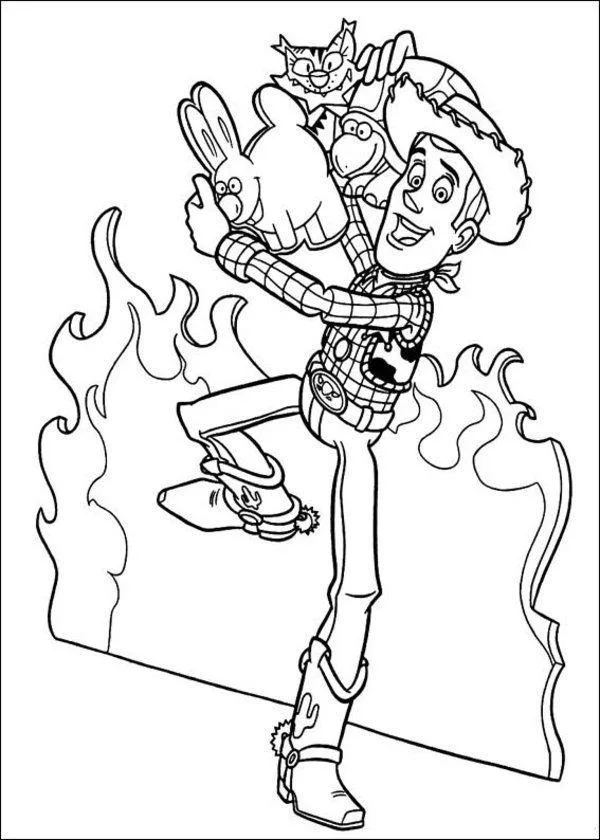 Desenho de Toy Story para colorir e imprimir: número 15
