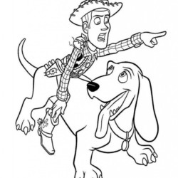 Desenho de Toy Story para colorir e imprimir: número 20