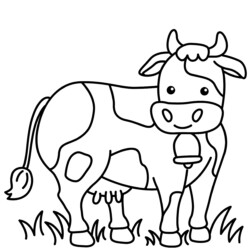 Desenho de Trator para colorir e imprimir: número 13