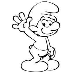 Desenho de Trolls para colorir e imprimir: número 6