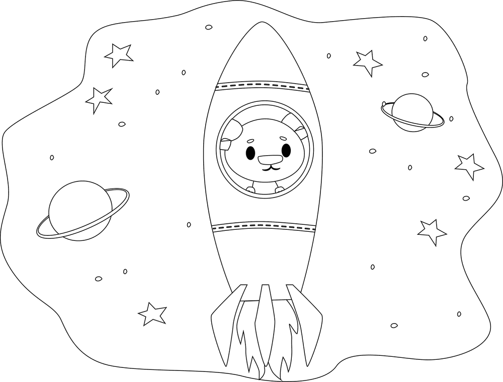 Desenho de Ursos para colorir e imprimir: número 20