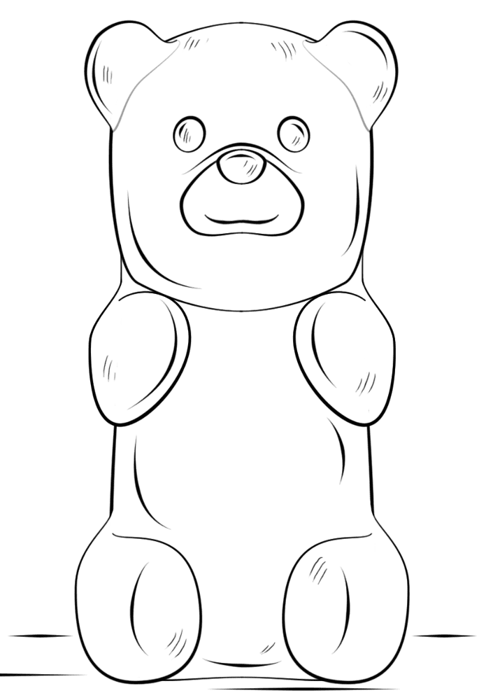 Desenho de Ursos para colorir