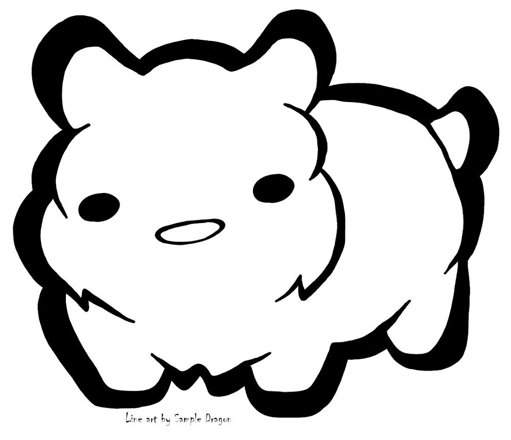 Desenho de Ursos para colorir