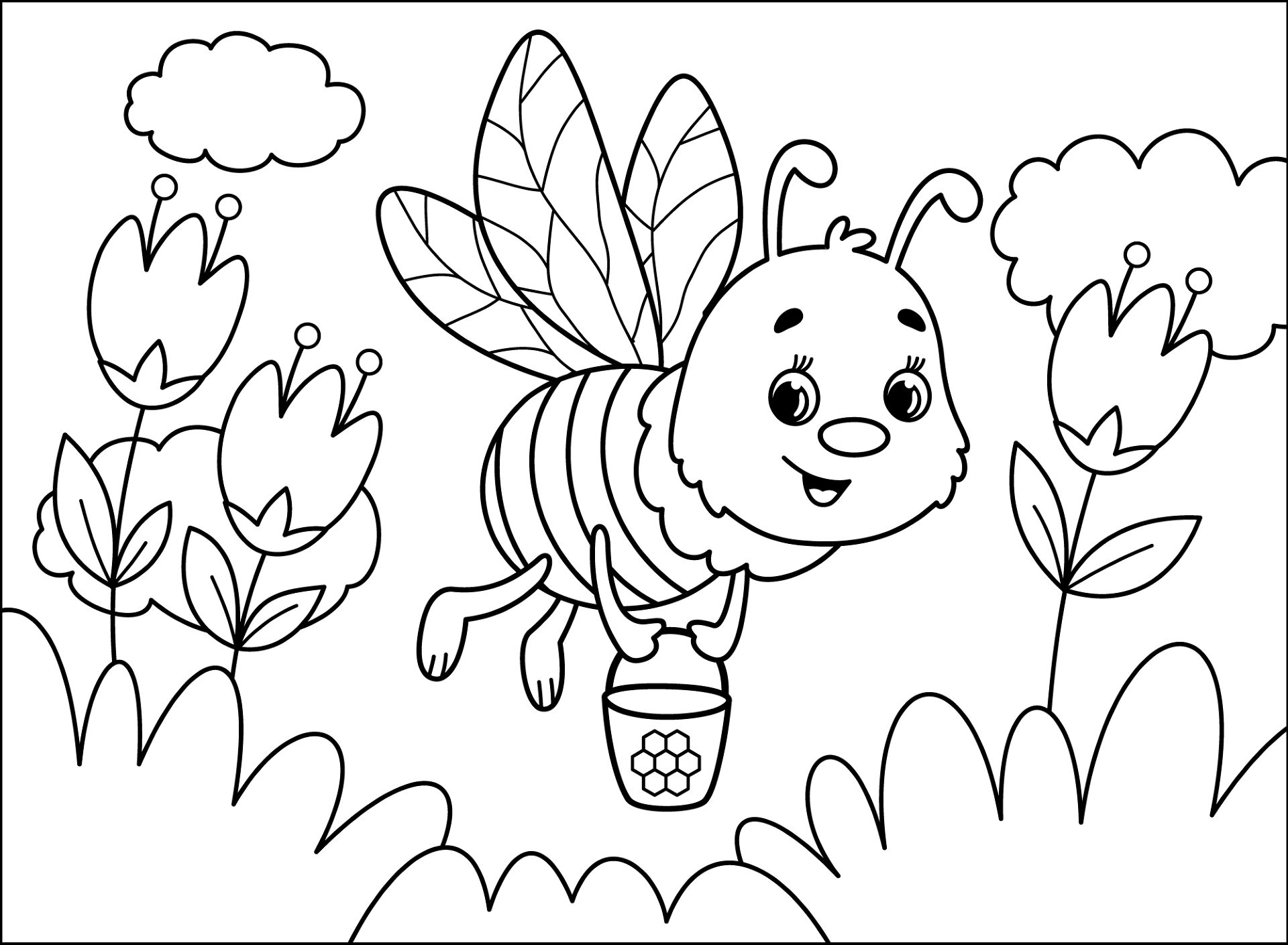 Desenho de Verão para colorir e imprimir: número 11