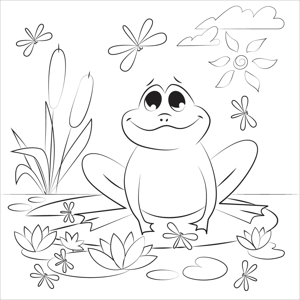 Desenho de Verão para colorir e imprimir: número 30