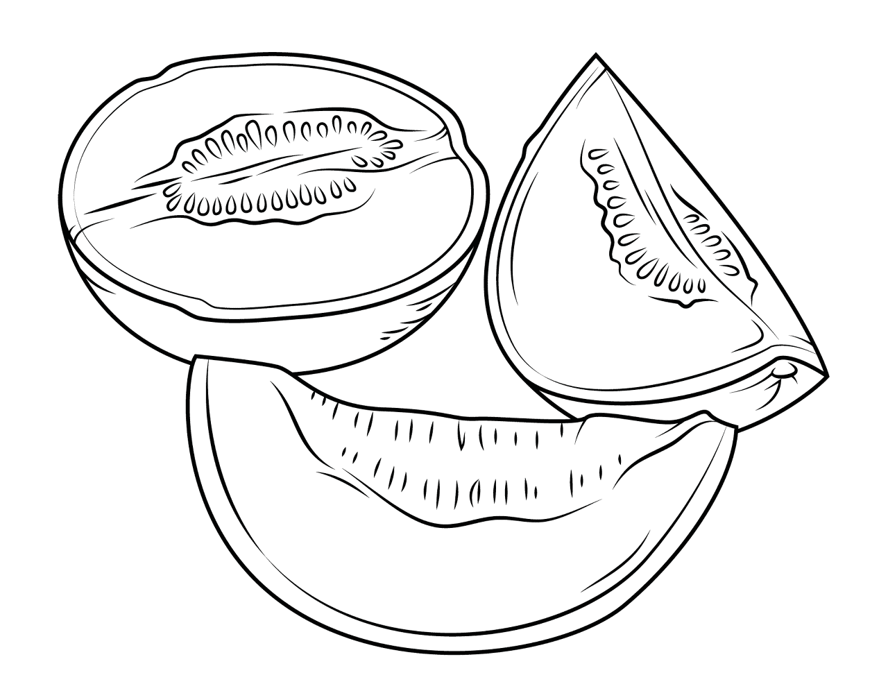 Desenho de Verão para colorir e imprimir: número 39