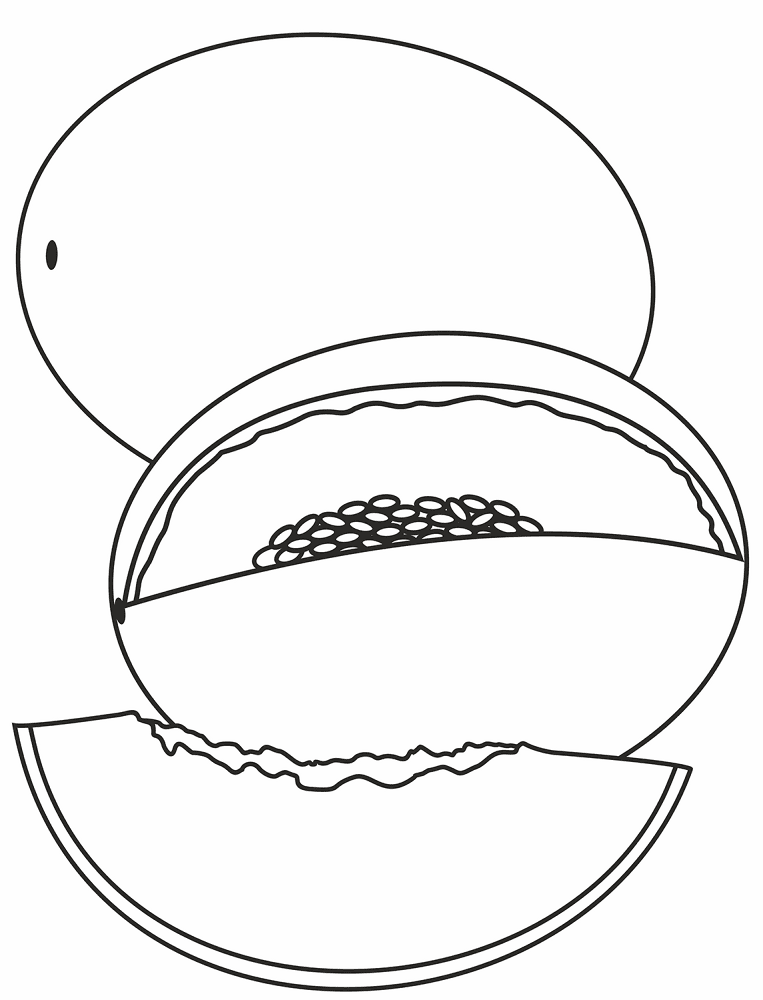 Desenho de Verão para colorir e imprimir: número 41