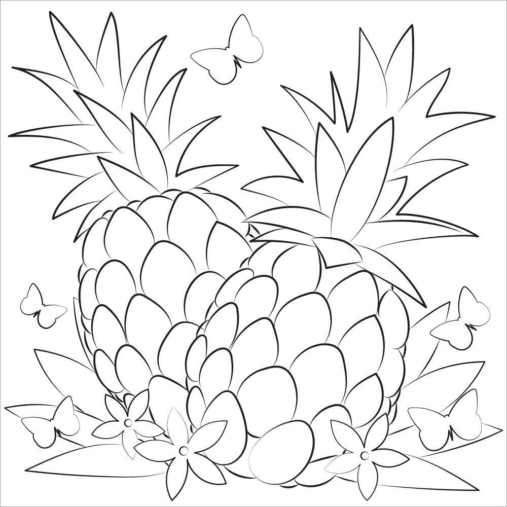Desenho de Verão para colorir