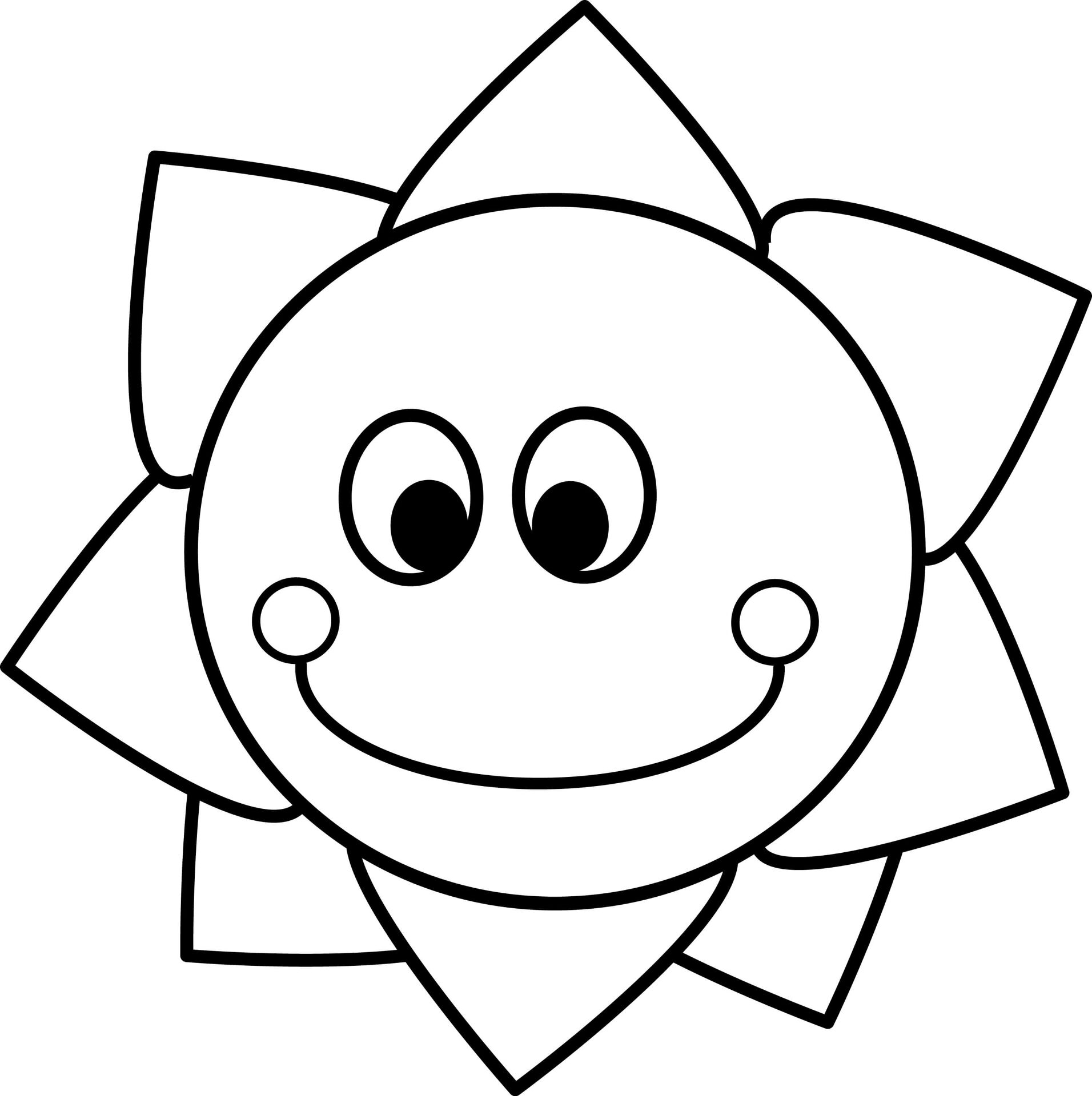 Desenho de Verão para colorir