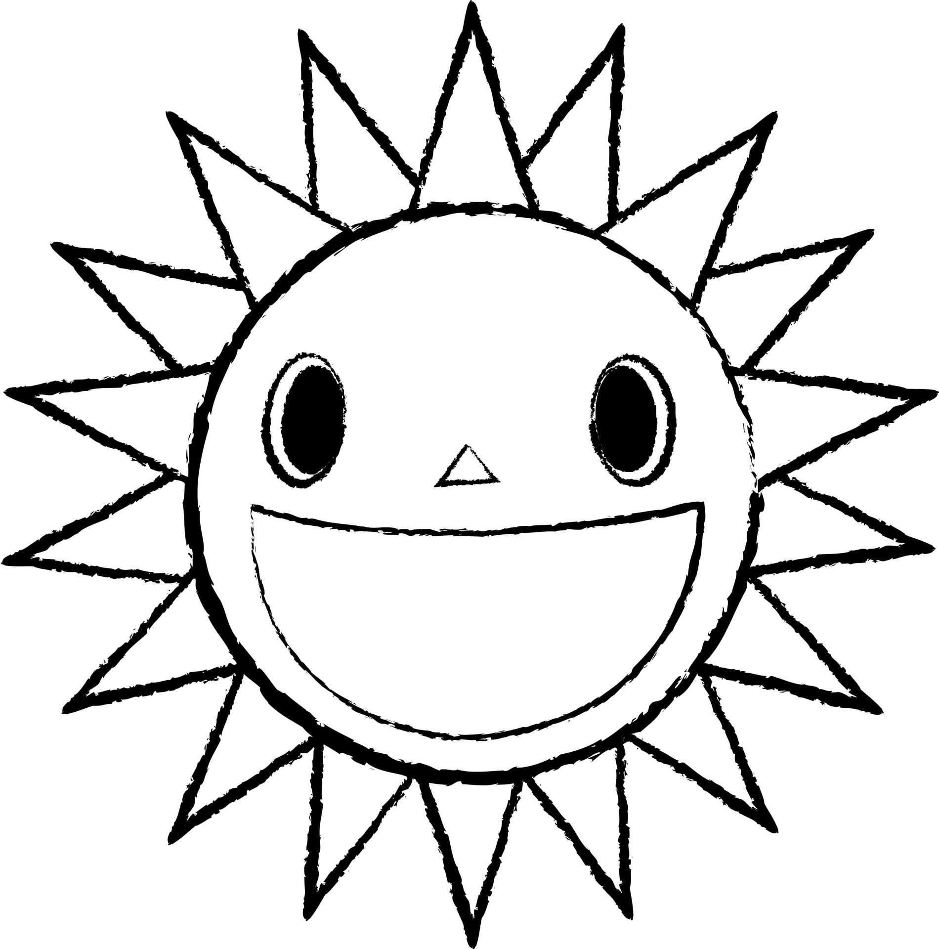 Desenho de Verão para colorir