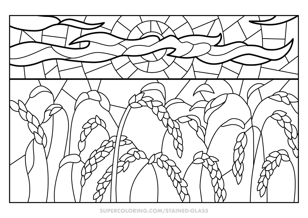 Desenho de Verão para colorir