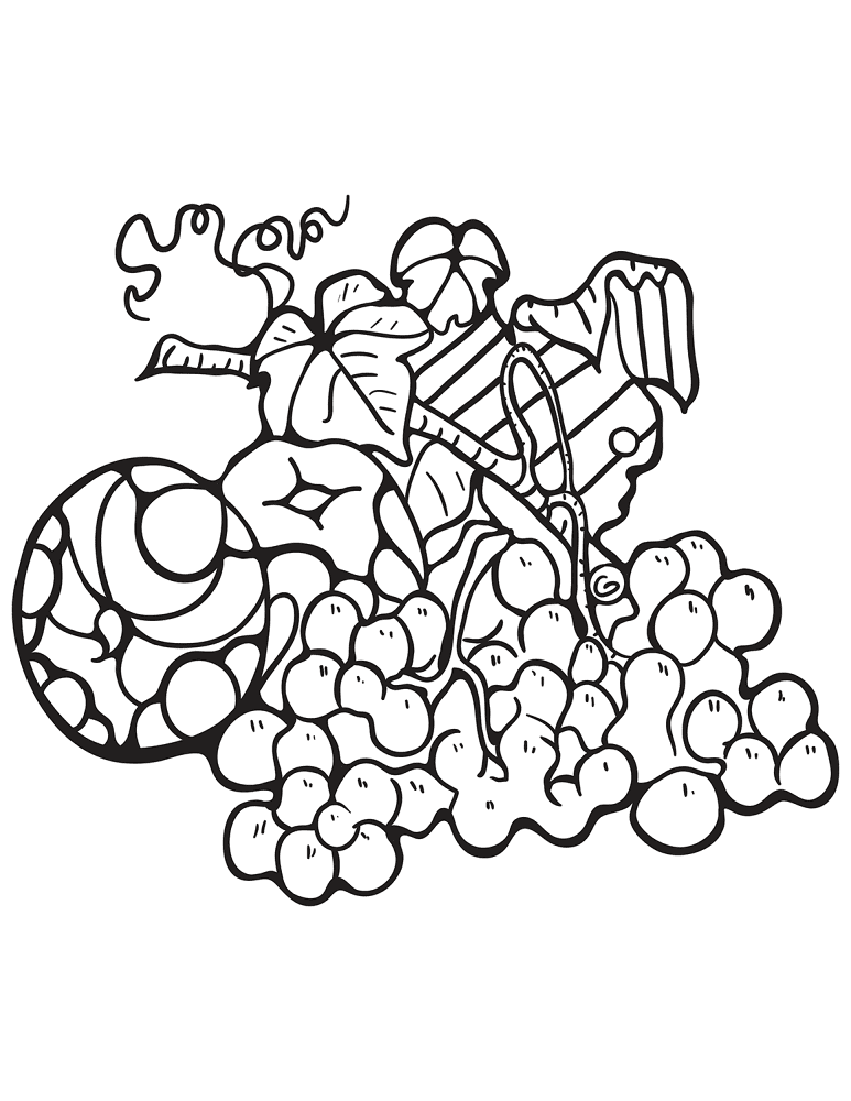 Desenho de Verão para colorir