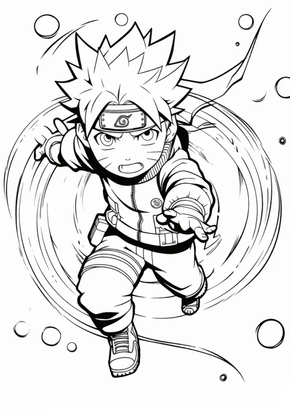 Desenho de Yu Gi Oh para colorir e imprimir: número 11